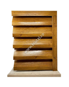 PROFIL JALUZEA ATLAS IMITATIE LEMN STEJAR, GROSIME 0.40MM