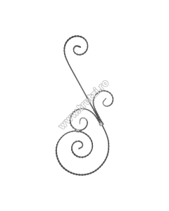 PANOU BALUSTRADA SECT. 12X5MM AMPRENTAT, H 800MM, L 320MM