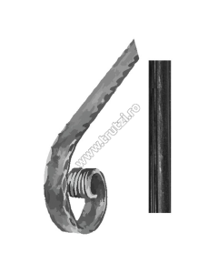 TERMINATIE MANA CURENTA SECT. 50X14MM, FI 100MM, L 200MM