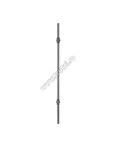 MONTANT DREPT SECT. FI 12MM , H 900MM, L 30MM