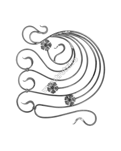 PANOU FORJAT SECT. FI 12MM, H 700MM, L 700MM