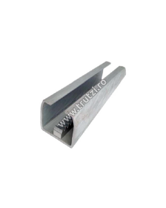 SINA ZINCATA cu cremaliera 94X85MM, GR. 5.0MM, L 5.8M, 1000KG, 7M