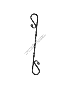 MONTANT BALUSTRADA SECT. 12X12MM, H 900MM, L 100MM