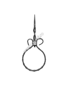 ELEMENT "C" CU VARF SECT. 12X5MM AMPRENTAT, H 250MM, L 120MM