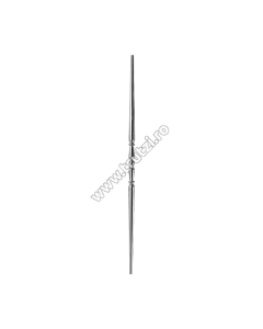 MONTANT DREPT DIN TEAVA MODELATA FI 30MM, H 1000MM