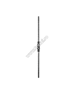 MONTANT DREPT SECT. 12X12MM AMPRENTAT, H 900MM, L 35MM