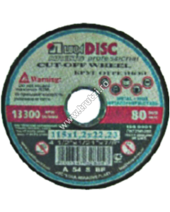 DISC ABRAZIV LUGA PT. TAIAT FI 115X1.2MM