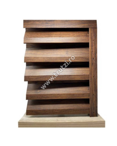 PROFIL INTARITOR IMITATIE LEMN MAHON DUBLU