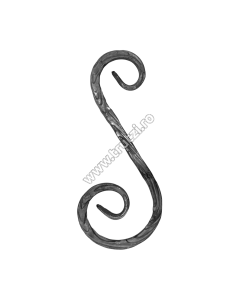 ELEMENT "S" SECT. 12X12MM AMPRENTAT SCOARTA, H 250MM, L 130MM