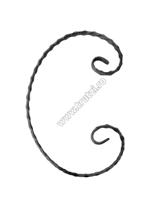 ELEMENT "C" SECT. 12X5MM AMPRENTAT, H 450MM, L 220MM