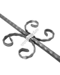 MONTANT BALUSTRADA SECT. 12X12MM AMPRENTAT, H 900MM, L 155MM