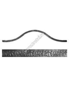 ARCADA "OMEGA" SECT. 30X5MM AMPRENTAT FLOARE, H 210-220MM, L 1000MM