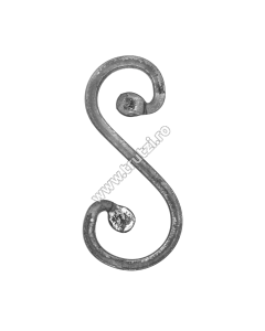 ELEMENT "S" CAPAT BATUT SECT. 12X12MM, H 300MM, L 110MM