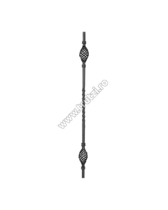 MONTANT BALUSTRADA SECT. 12X12MM RASUCIT, H 900MM, L 60MM