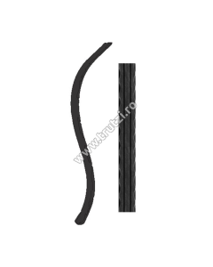 TERMINATIE MANA CURENTA SECT. 40X8MM AMPRENTAT DUNGI, H 700MM, L 200MM