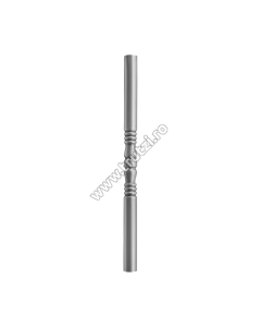 MONTANT DIN TEAVA SECT. FI 42X1.2MM, H 1000MM