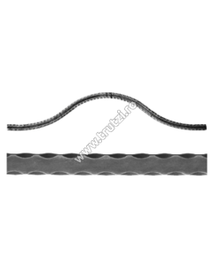 ARCADA "OMEGA" SECT. 30X5MM AMPRENTAT MARGINI, H 210-220MM, L 1000MM