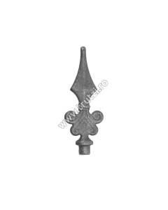 VARF DIN OTEL BAZA FI 15MM, H 155MM, L 55MM