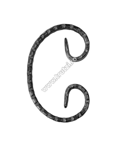 ELEMENT "C" SECT. 12X5MM AMPRENTAT CANT, H 120MM, L 70MM