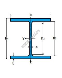 PROFIL HEB 160MM, L 12100MM, S355J2