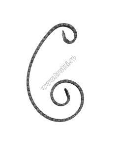 ELEMENT DE TIP C 12X5 AMPRENTAT PE CANT 200X110 MM