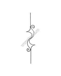 PANOU BALUSTRADA SECT 16X8 MM LIS , H: 800 MM, L:135 MM