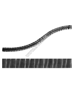 ARCADA "OMEGA" PE STG SECT. 40X4MM AMPRENTAT TRANSVERSAL, H 250-300  , L 2000