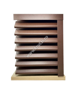 PROFIL U ORIZONTAL MAT BGM, MARO RAL 8017