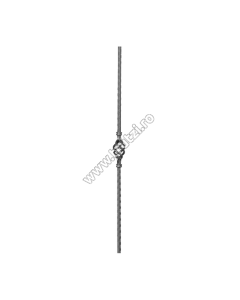 MONTANT BALUSTRADA SECT. 12X12MM AMPRENTAT, H 900MM, L 60MM