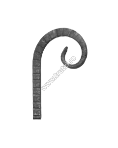 ELEMENT VIRGULA SECT. 14X14MM AMPRENTAT TRANSVERSAL, H 150MM, L 90MM