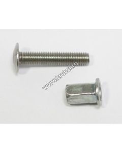 SURUB M8X35 PENTRU BRIDA FIXARE PANOURI DUBLU FIR