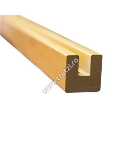 MANA CURENTA PVC BEJ, L4000 MM, 45x45