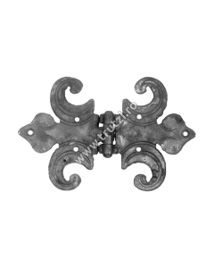 BALAMA ORNAMENTALA DIN TABLA AMBUTISATA H 110MM, L 175MM