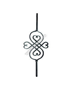 PANOU BALUSTRADA SECT. 16X16MM, H 900MM, L 280MM