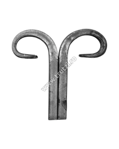 ELEMENT VIRGULA SECT. 12X12MM, H 110MM, L120MM