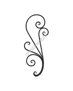 PANOU FORJAT SECT. 10X10MM, H 740MM, L 300MM