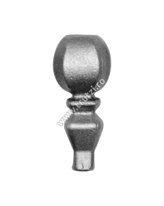 BILA CU PICIOR BAZA 16X16MM, H 102MM, DIAMETRU BILA FI 43MM