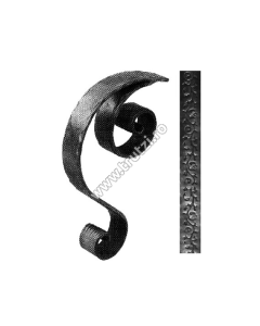 TERMINATIE MANA CURENTA SECT. 40X8MM AMPRENTAT FLOARE, H 500MM, L 300MM