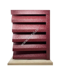 PROFIL INTARITOR V-MAT STRUCTURAT, VISINIU RAL 3005