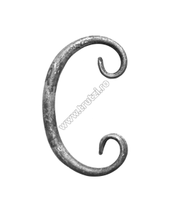 ELEMENT "C" SECT. FI 12MM LIS, H 150MM, L 90MM