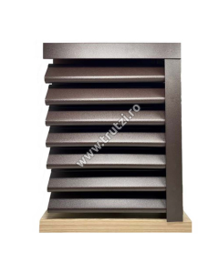 PROFIL JALUZEA PIRAMIDA MAT BGM, GROSIME 0.45MM, MARO RAL 8019