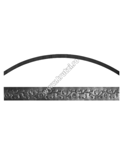 ARCADA "SEMICERC" PLASA GARD SECT. 40X5MM AMPRENTAT FLOARE, H 230, L 2000