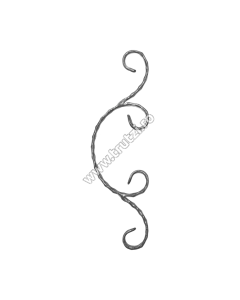 ELEMENT "C" SECT. 12X5MM AMPRENTAT, H 370MM, L 110MM