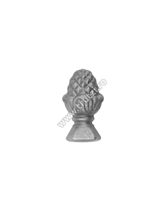 CAPAT DE STALP DIN OTEL BAZA 40X40MM, H 85MM