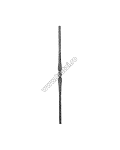 MONTANT DREPT SECT. 14X14MM AMPRENTAT, H 900MM, L 30MM