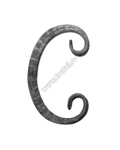 ELEMENT "C" SECT. 12X12MM AMPRENTAT TRANSVERSAL, H 150MM, L 90MM