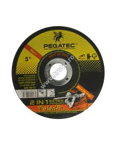 DISC ABRAZIV DEBITARE METAL 125X1.2X22.2MM  PEGATEC