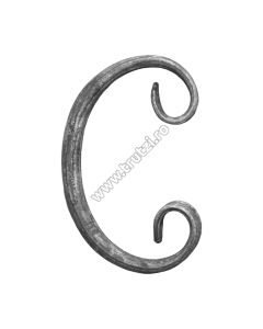 ELEMENT "C" SECT. FI 12MM AMPRENTAT SCOARTA, H 170MM, L 105MM