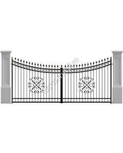 Poarta auto standard model model Roman