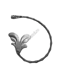 ELEMENT VIRGULA SECT. 12X5MM AMPRENTAT, H 150MM, L 115MM